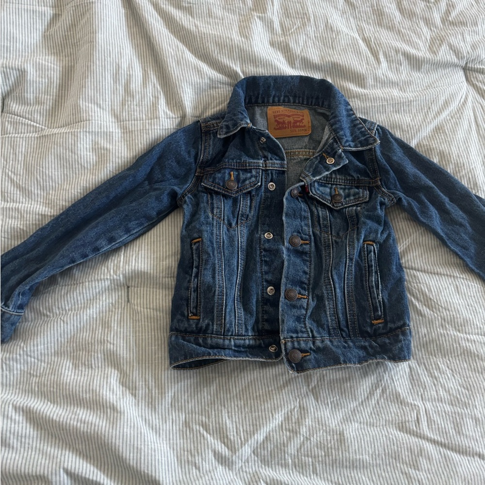 Levi Blue Denim Jacket for Kids
